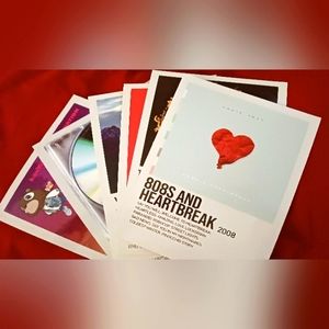 Set of six Kayne West small posters